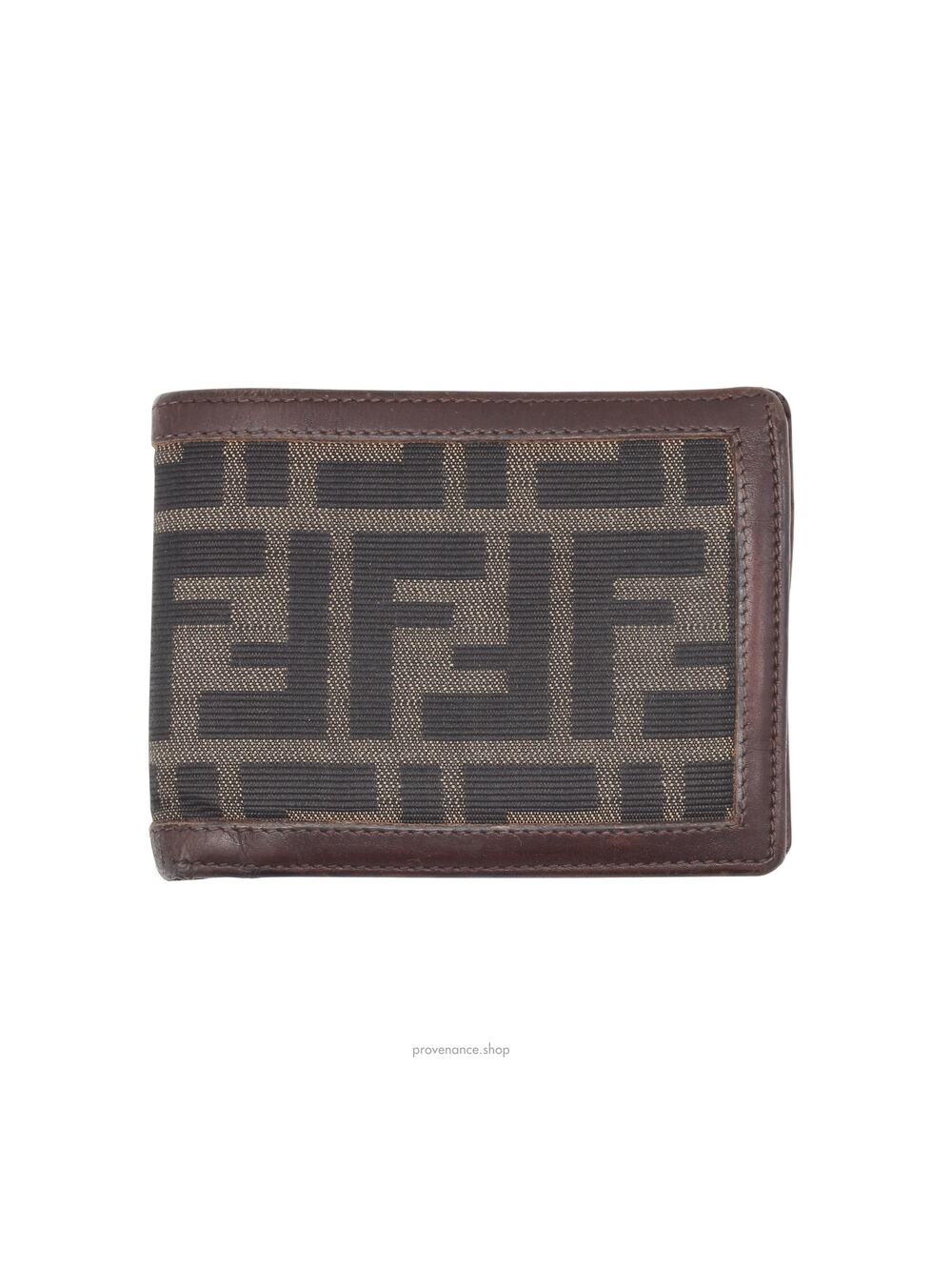 🔴 Fendi Bifold Wallet - FF Zucca